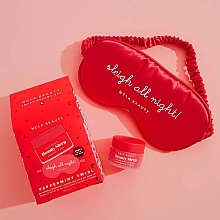 Zestaw - NCLA Beauty Sweet Dreams Peppermint Swirl Lip Mask Gift Set (lip mask/15ml + sleeping mask/1pc) — Zdjęcie N2
