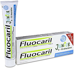 Kup Pasta do zębów dla dzieci w wieku 6-12 lat - Fluocaril Bi-Fluore Junior Toothpaste Gel Bubble