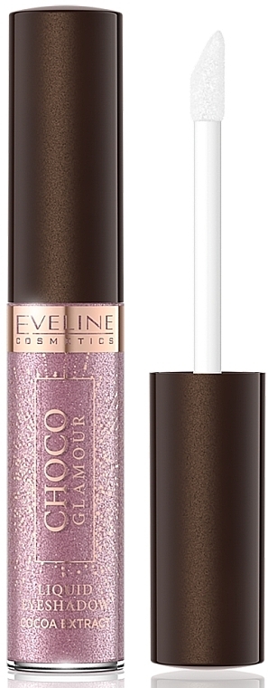 Cienie w płynie - Eveline Cosmetics Choco Glamour Liquid Eyeshadow
