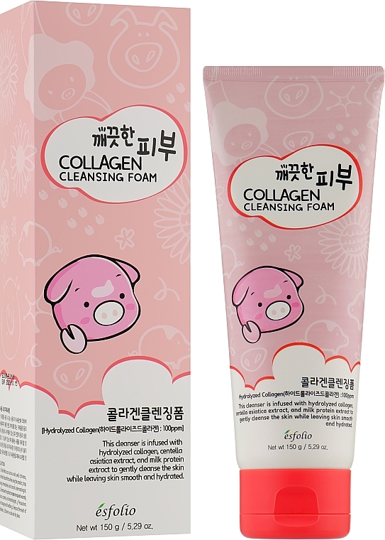 Pianka oczyszczająca Kolagen - Esfolio Pure Skin Collagen Cleansing Foam — Zdjęcie N2