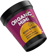 Nawilżający sorbet do ciała Arnika i Wiśnia - Organic Mimi Body Sorbet Hydrating Arnica & Cherry — Zdjęcie N1