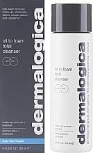 Żelowo-olejowy środek do mycia twarzy - Dermalogica Oil To Foam Total Cleanser  — Zdjęcie N2