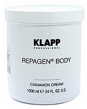 Antycellulitowy, cynamonowy krem do ciała - Klapp Cosmetics Repagen Cinnamon Cream — Zdjęcie N3