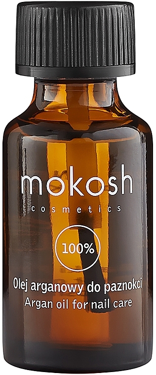 Olej arganowy do paznokci - Mokosh Cosmetics — Zdjęcie N1