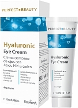 Krem pod oczy z kwasem hialuronowym - Farmona Perfect Beauty Hyaluronic Eye Cream — Zdjęcie N1