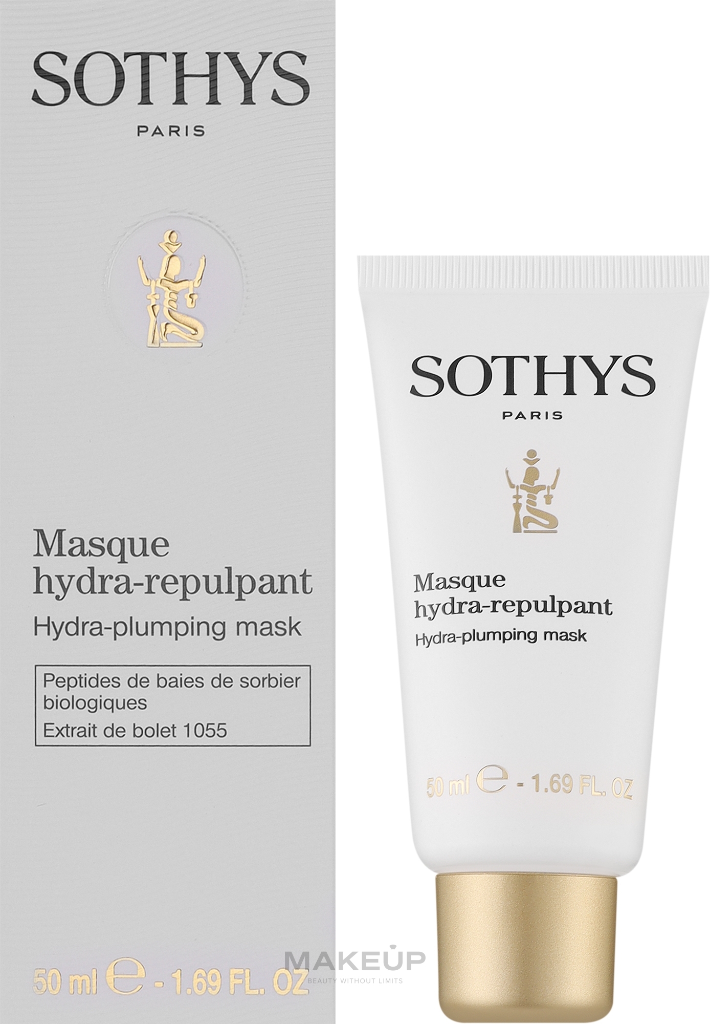 Nawilżająco-wygładzająca maska ​​do twarzy - Sothys Hydra Plumping Mask — Zdjęcie 50 ml