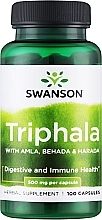 Suplement diety Triphala, 500mg - Swanson Triphala, 500mg — Zdjęcie N1