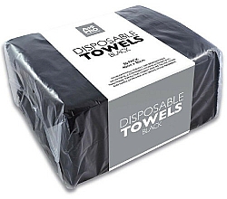 Czarne ręczniki, 50 szt. - Goldwell Easy Dry — Zdjęcie N1