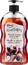 Kup Mydło w płynie do rąk Czekolada z szafranem - Naturaphy Hand Soap