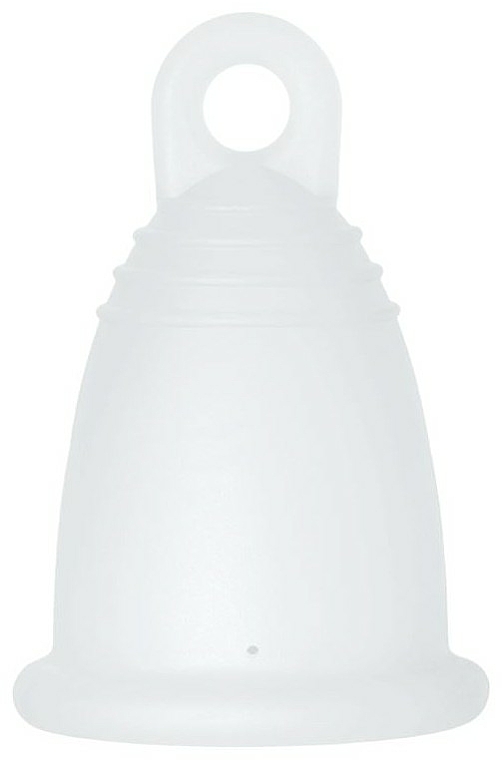 Kubeczek menstruacyjny, rozmiar XL, przezroczysty - MeLuna Sport Menstrual Cup Ring — Zdjęcie N1