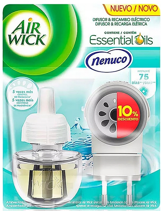 Elektryczny odświeżacz powietrza - Air Wick Scented Oil Warmer  — Zdjęcie N1