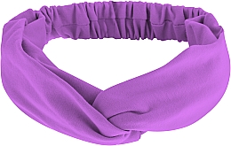 Opaska, wiązanie jersey, liliowy Knit Twist - MAKEUP Hair Accessories — Zdjęcie N1