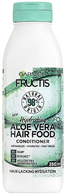 Nawilżająca odżywka do włosów Aloes - Garnier Fructis Aloe Vera Hair Food Conditioner — Zdjęcie N1