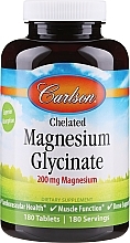 Kup Suplement diety Magnez Chelatowany, 200 mg - Carlson Labs Chelated Magnesium