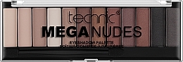 Paletka cieni do powiek - Technic Cosmetics Mega Nudes­ Eyeshadow Palette — Zdjęcie N2