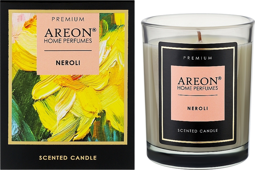 Świeca zapachowa - Areon Home Perfumes Premium Neroli Scented Candle — Zdjęcie N2