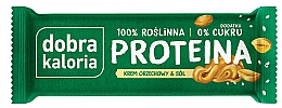 Kup Baton proteinowy Krem orzechowy i sól - Dobra Kaloria Vegan Protein Bar Peanut Butter & Salt