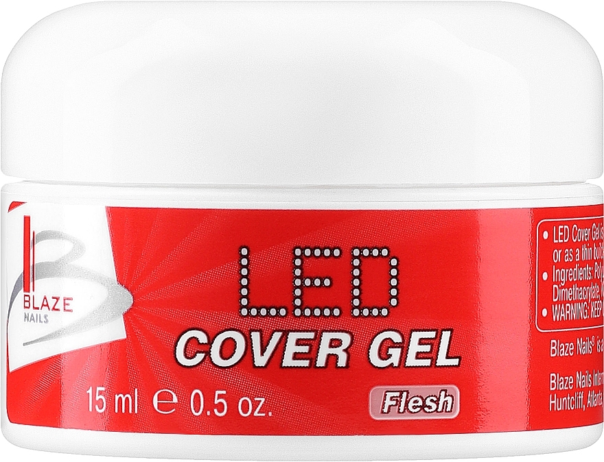 kamuflażowy żel do paznokci LED - Blaze LED Cover Gel — Zdjęcie N1