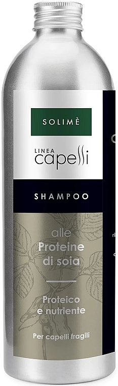 Szampon do włosów z proteinami sojowymi - Solime Capelli Soy Protein Shampoo — Zdjęcie N1