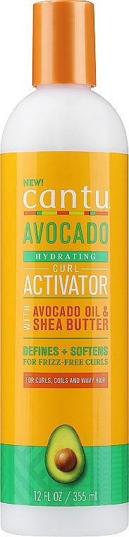 Krem do loków - Cantu Avocado Hydrating Curl Activator — Zdjęcie N1