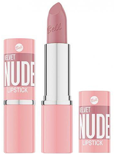 Aksamitna szminka do ust - Bell Velvet Nude Lipstick