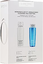 Zestaw - Lancome Duo Douceur Cleanser (ton/400ml + milk/400ml) — Zdjęcie N2