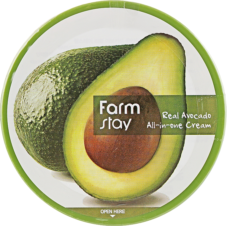 Uniwersalny krem do twarzy i ciała z awokado - FarmStay Real Avocado All-In-One Cream