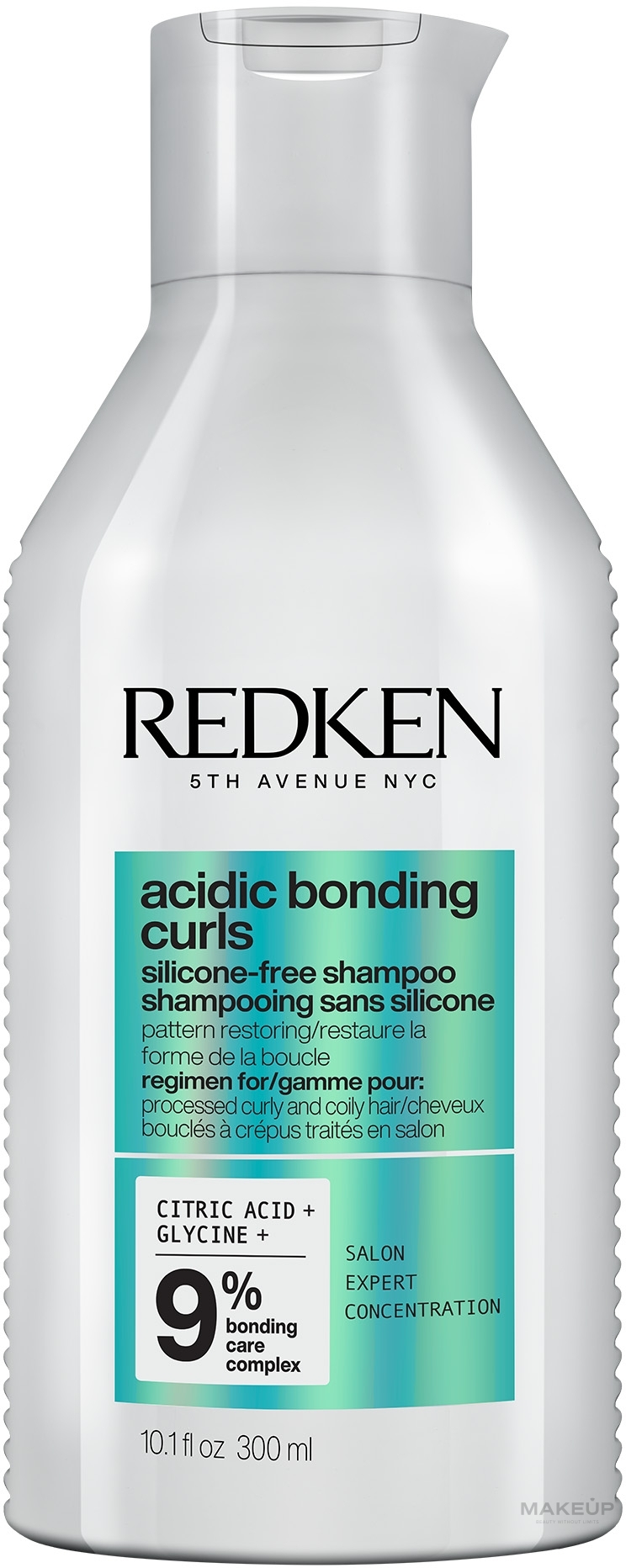 Szampon bez silikonów do włosów kręconych - Redken Acidic Bonding Curls Silicone-Free Shampoo — Zdjęcie 300 ml