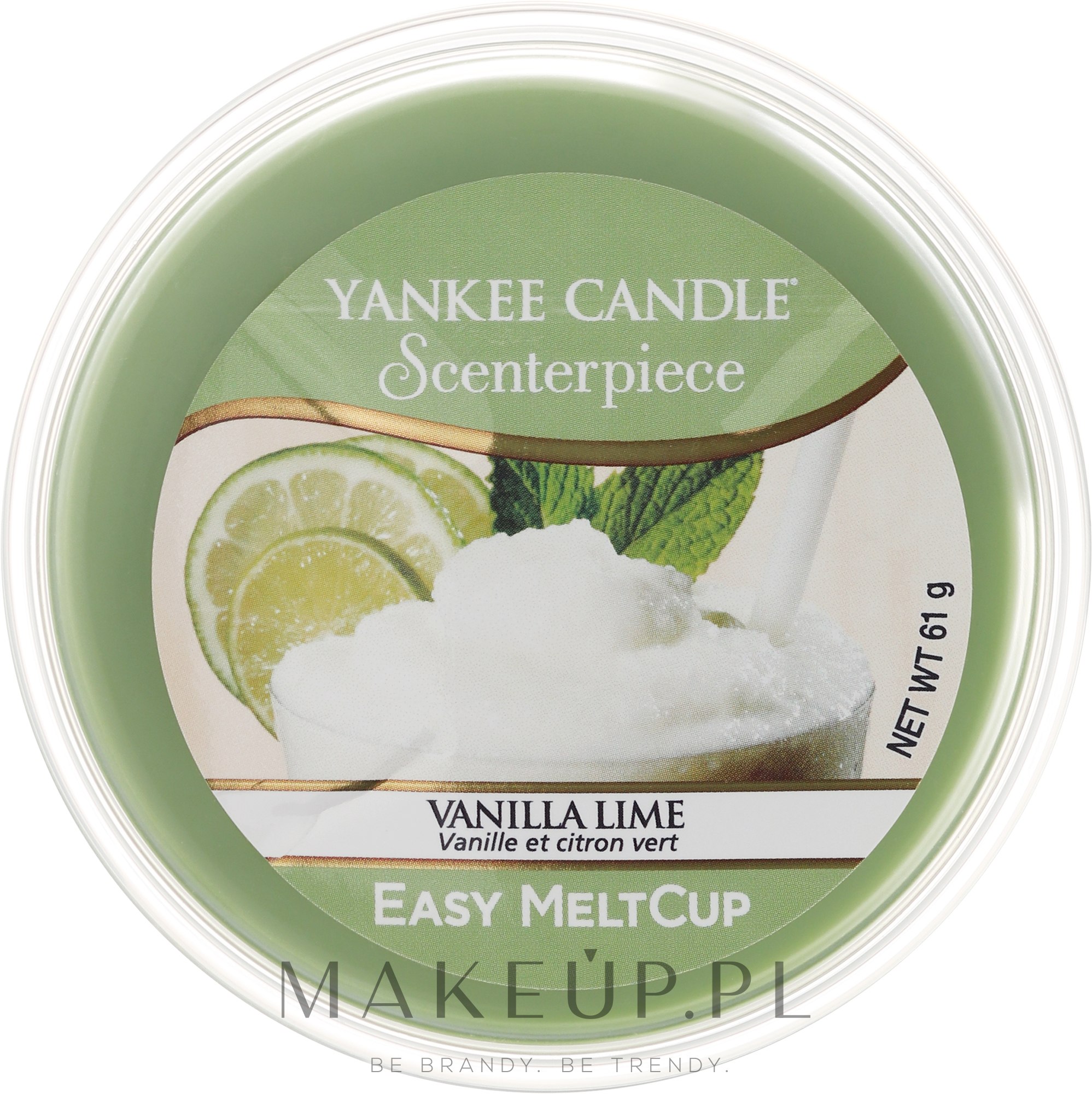 Wosk zapachowy - Yankee Candle Vanilla Lime Scenterpiece Melt Cup — Zdjęcie 61 g