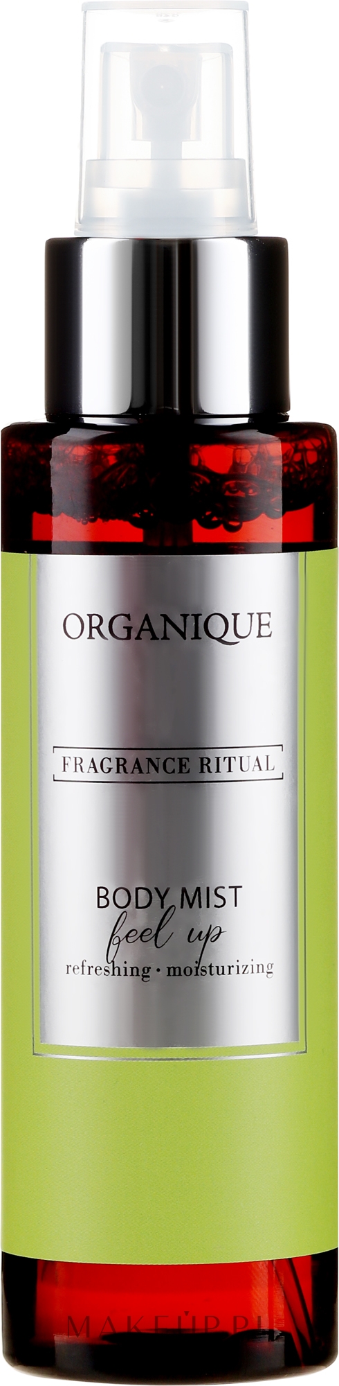 Perfumowana mgiełka energetyzująca do ciała - Organique Fragrance Ritual Body Mist Feel Up — Zdjęcie 100 ml