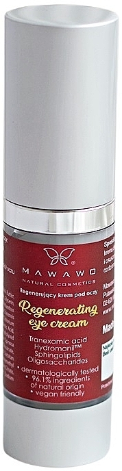 Krem do skóry wokół oczu - Mawawo Regenerating Eye Cream — Zdjęcie N1