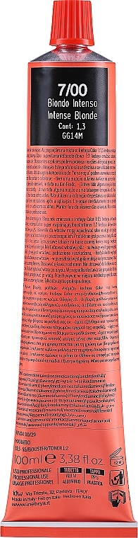 PRZECENA! Krem koloryzujący do włosów z olejem lnianym i aloesem - Inebrya Color Hair Colouring Cream * — Zdjęcie N4