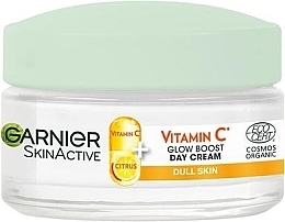 Krem do twarzy na dzień z witaminą C - Garnier SkinActive Vitamin C Glow Boost Day Cream — Zdjęcie N1