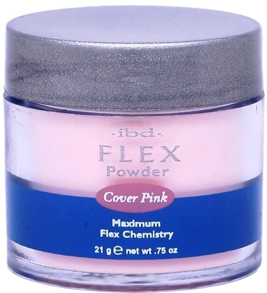 Akrylowy puder różowy - IBD Spa Flex Powder Cover Pink — Zdjęcie N2