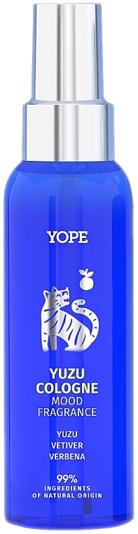 Naturalny spray do ciała - Yope Mood Fragrance Yuzu Cologne — Zdjęcie N1