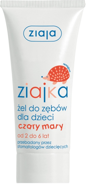 Żel do mycia zębów dla dzieci Czary mary - Ziaja Ziajka — Zdjęcie N1