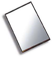 Lusterko prostokątne, 9595, czarne - Donegal Mirror — Zdjęcie N1