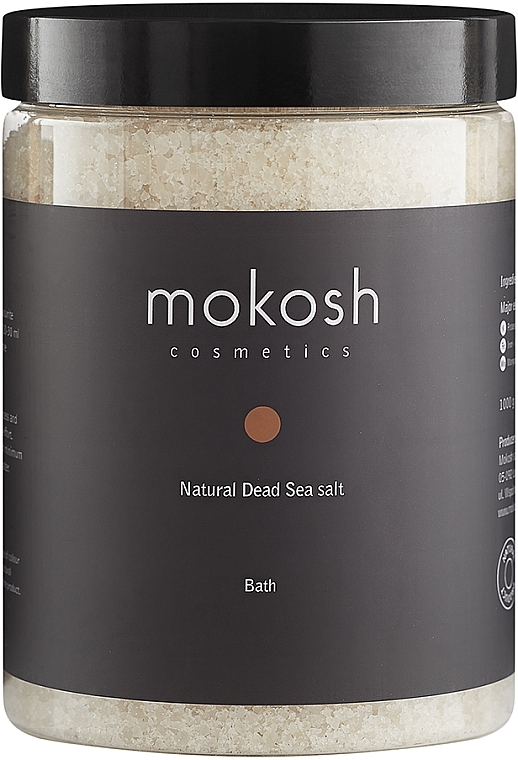 Sól naturalna z Morza Martwego do kąpieli - Mokosh Cosmetics — Zdjęcie N1