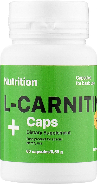 Spalacz tłuszczu L-Karnityna w kapsułkach - EntherMeal L-Carnitine — Zdjęcie N1