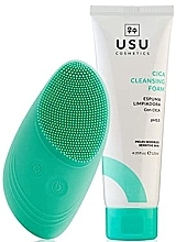 Zestaw - Usu Cosmetics Rutina K-Beauty Easy Limpieza (foam/120ml + acc/1pcs) — Zdjęcie N2
