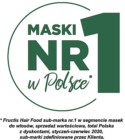 Garnier Fructis Aloe Hair Food - Nawilżająca maska do włosów normalnych i suchych — Zdjęcie N4