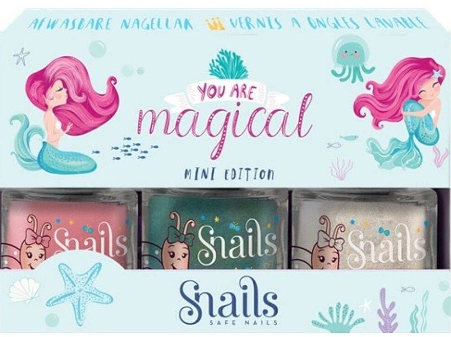Zestaw lakierów do paznokci - Snails You Are Magical Mini Edition Mermaid (nail/polish/3x7ml) — Zdjęcie N1