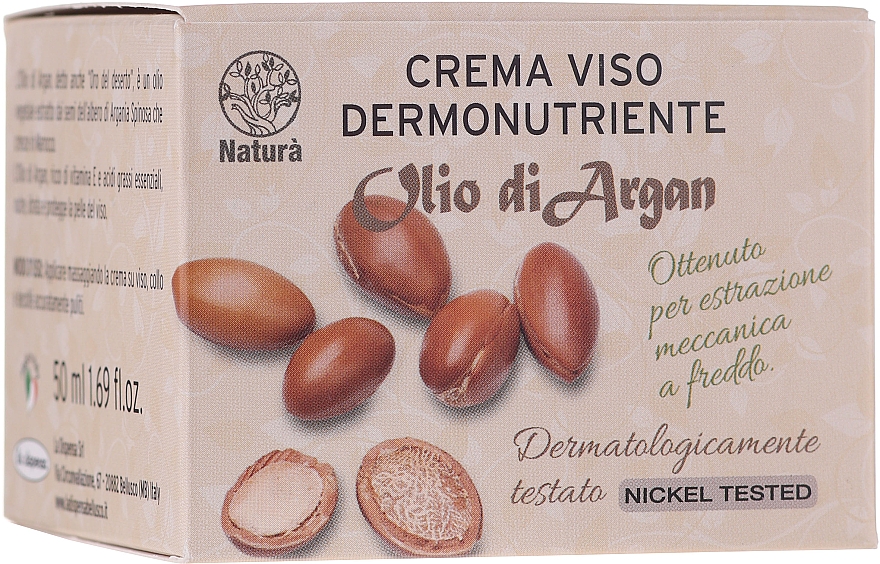 Krem do twarzy z olejem arganowym - Florinda Delicato Olio di Argan Face Cream — Zdjęcie N1