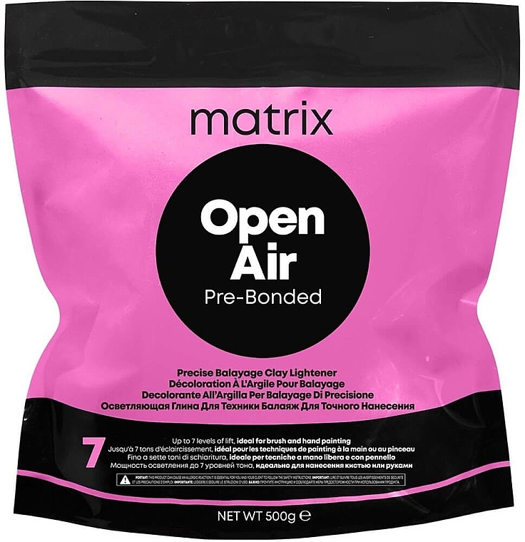 Rozjaśniająca glinka do włosów - Matrix Open Air Prebonded Clay Lightener — Zdjęcie N1