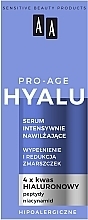 Serum intensywnie nawilżające do twarzy - AA Hyalu Pro-Age Serum — Zdjęcie N2