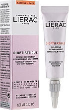Kup Energetyzujący żel-krem korygujący oznaki zmęczenia wokół oczu - Lierac Dioptifatigue Correction Gel-Cream