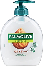 Kup Kremowe mydło w płynie do rąk Mleko i Migdał z dozownikiem - Palmolive Naturals Milk & Almond