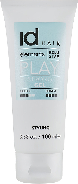 Silnie utrwalający żel do stylizacji włosów - idHair Elements Xclusive Strong Gel — Zdjęcie N1