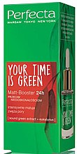 Kup PRZECENA! Matt-booster przeciw niedoskonałościom - Perfecta Your Time is Green *