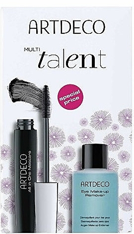 Zestaw - Artdeco Multi Talent All in One Mascara (mascara/10ml + eye/makeup/remover/50ml) — Zdjęcie N1